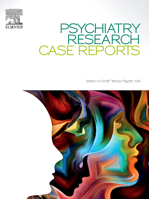 Go to journal home page - Psychiatry Research Case Reports